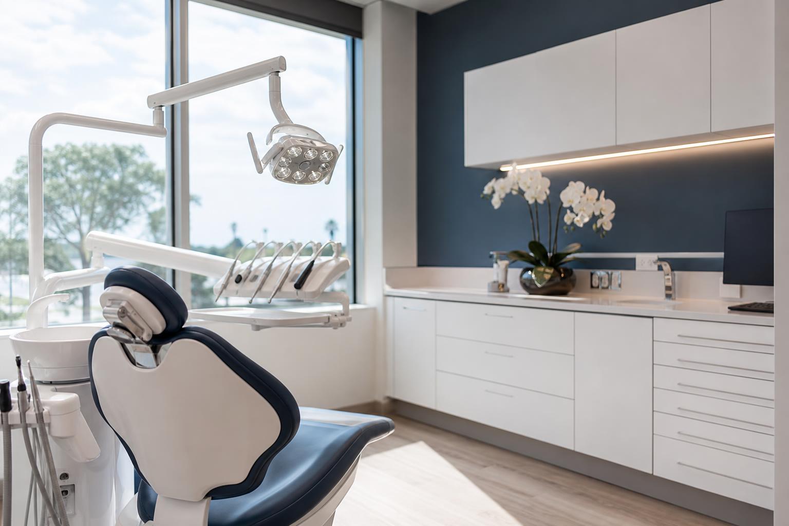 Modern dental treatment room at Campbelltown Dental Care